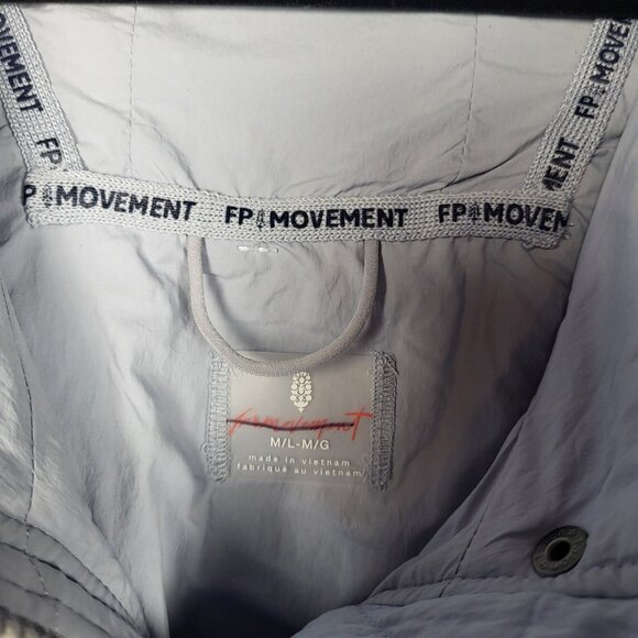 Free People Movement Billie Boxy Insulated Jacket Medium Large Purple NWT - Picture 10 of 15